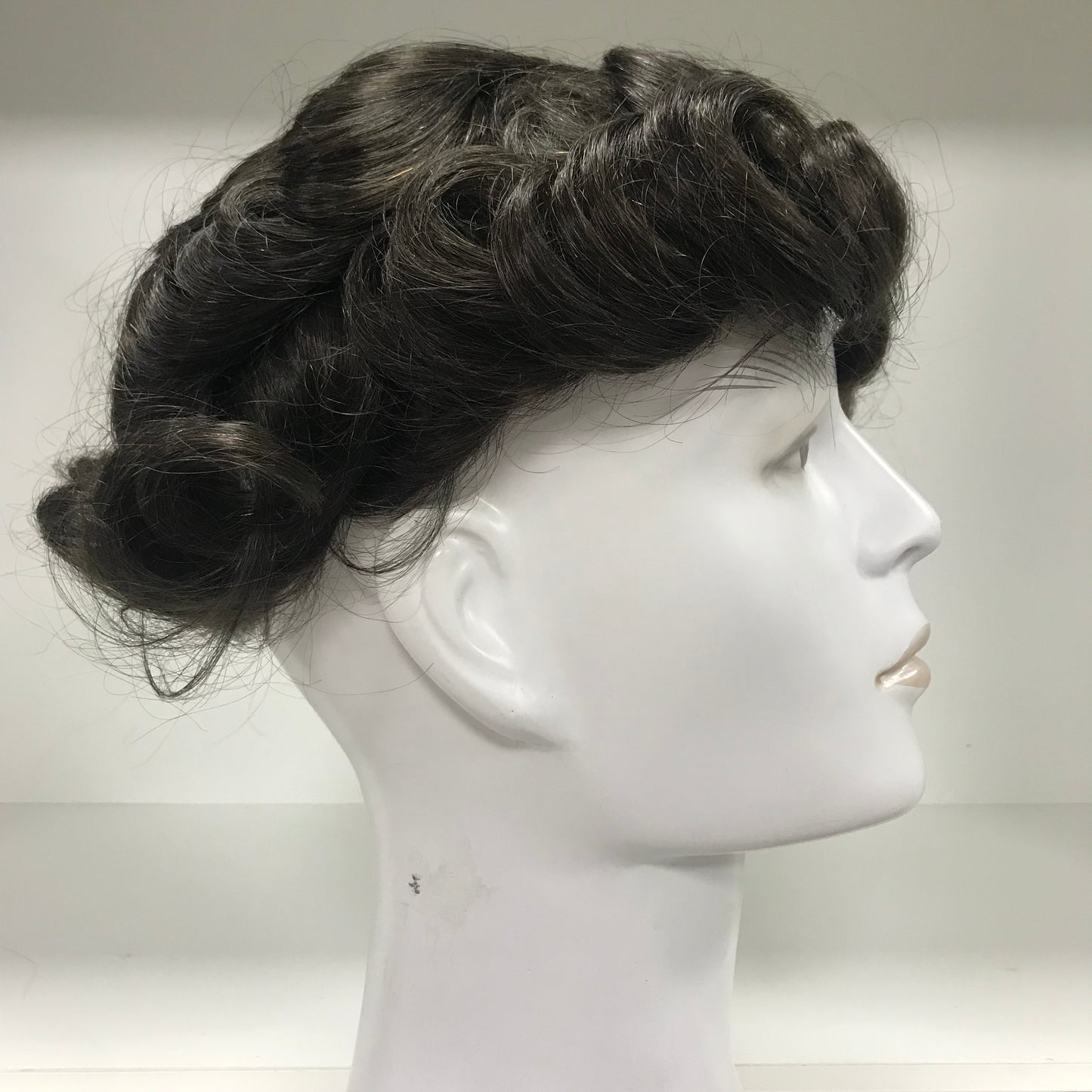 Hollywood Toupee 8x10, #3 Dark Brown Human Hair, Classic Lace Base Men Hair System