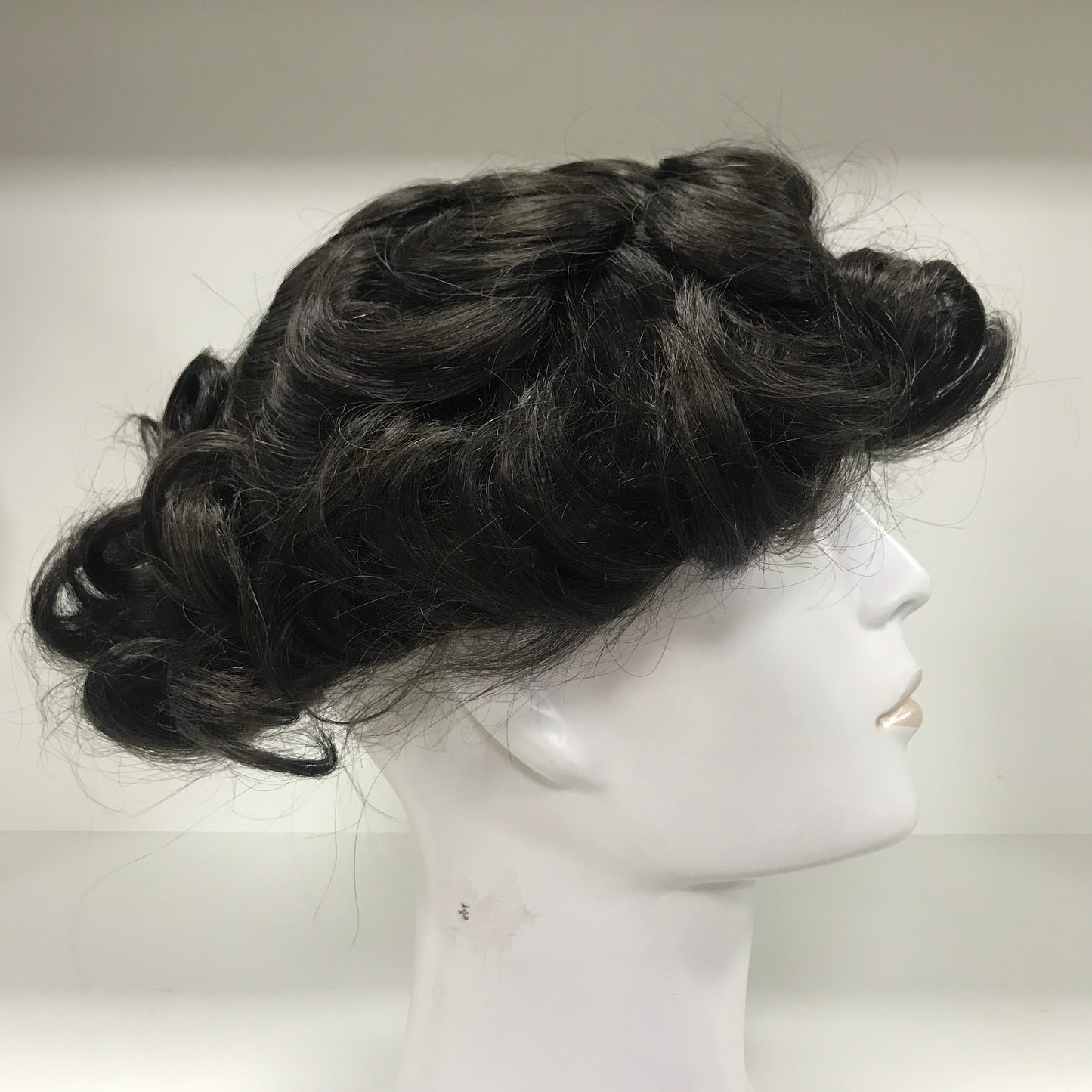 K Skin Toupee 8x10, #2 Dark Brown Human Hair, Ultra Thin PU Skin Men Hair System