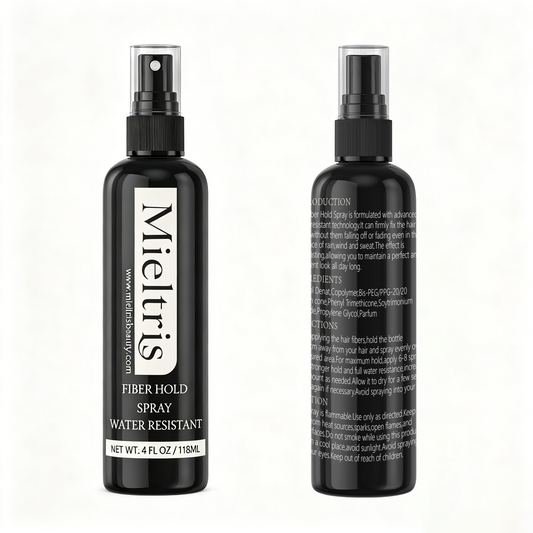 Water Resistant Hair Fiber Holding Spray
