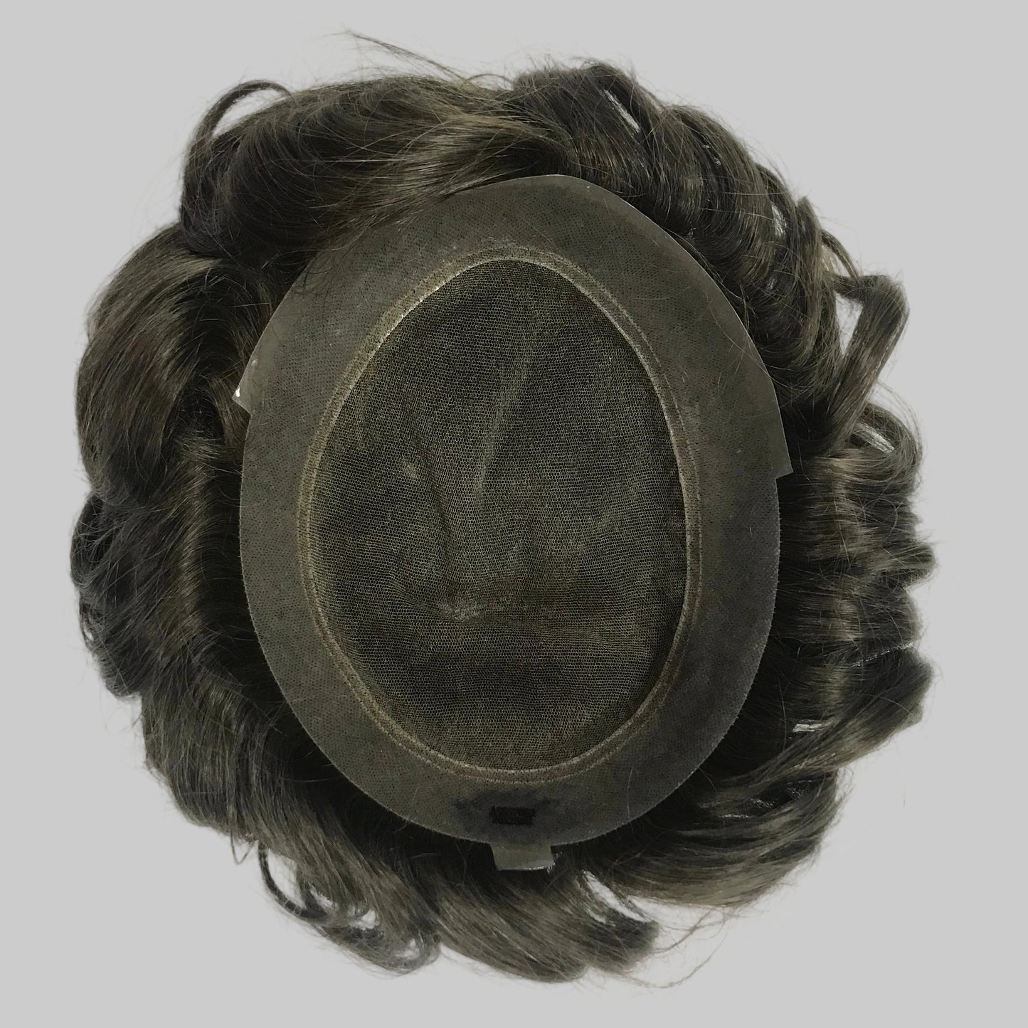 Australia Toupee 8x10, #5 Light Brown Human Hair, Lace & PU Combination Base Men Hair System